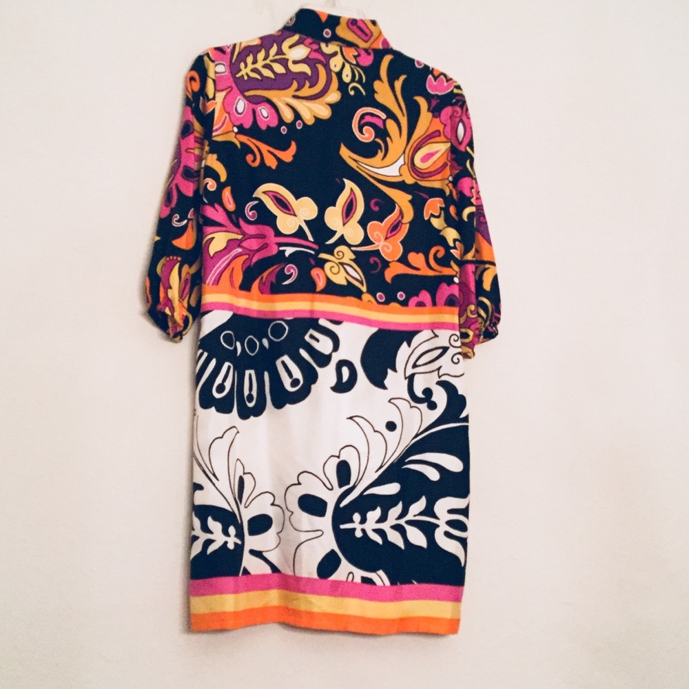 100% silk Etcetera blouse. Use your imagination. - Picture 3 of 5